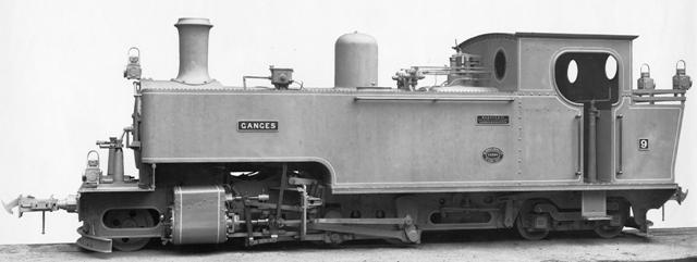 9 Ganges (Hunslet Engine Co 1205/1921)